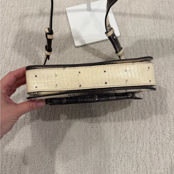 Michael Kors Sloan Editor Snake Python Embossed Leather Shoulder Bag - Picture 8 of 16